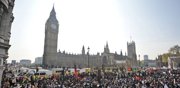 The protest will be held on the 23rd of March in London