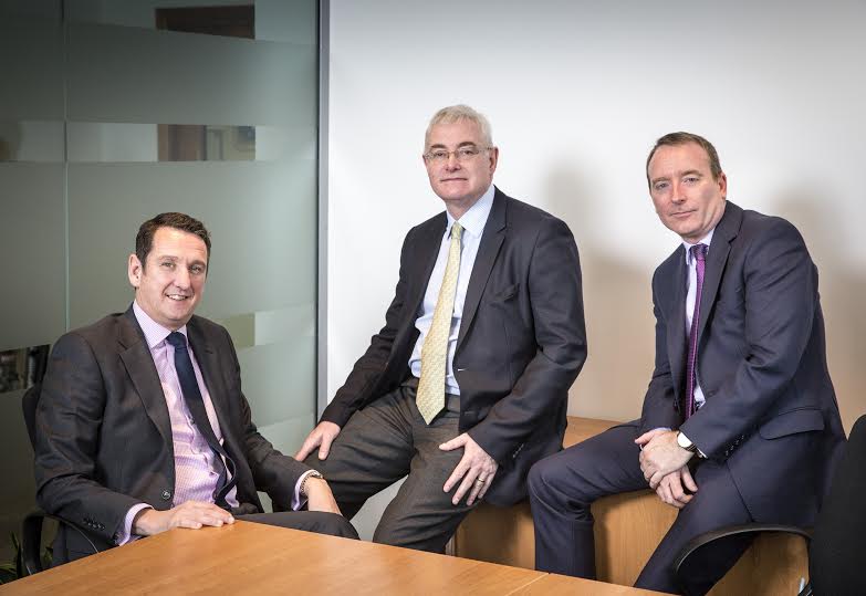 Carl Ravenhall (Non-Executive Director), Brian Mackie (Chief Operating Officer), Mike Gallacher (Chief Executive)
