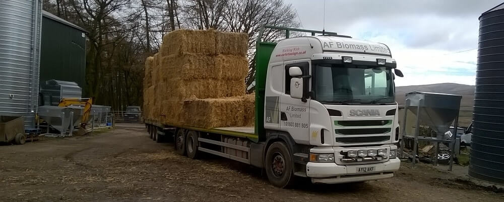 The straw – the equivalent of 36 Heston bales – has been donated by AF Biomass