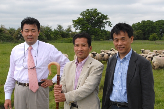 Mr Genichiro Kosugi, Mr Masayuki Hirano and Mr Hiroyuki 