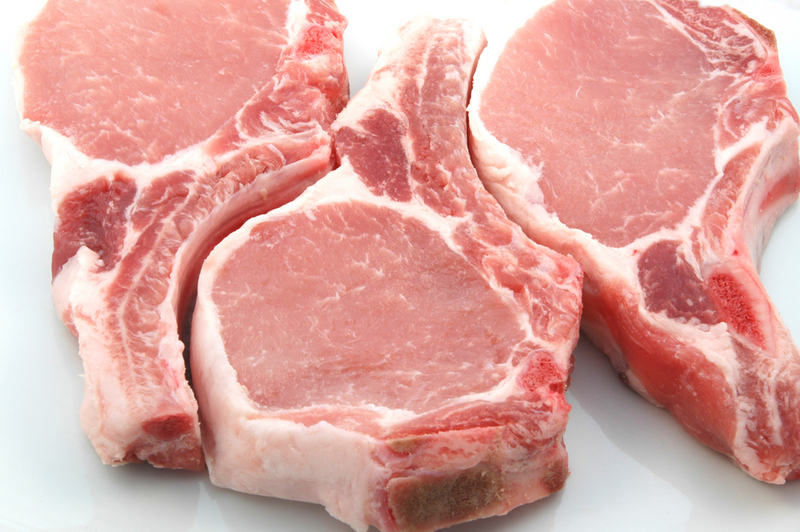 There are still difficulties with sales of pork chops and steaks