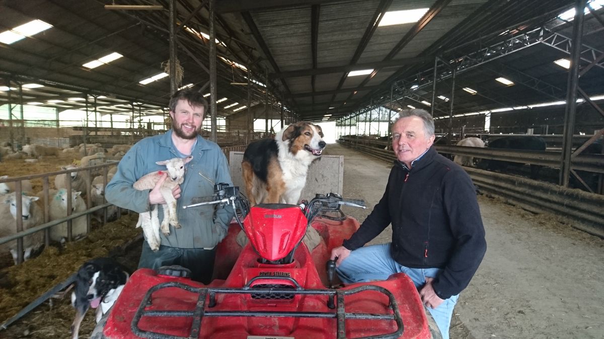 Father and Son team – Eurig (left) and Wyn (right)