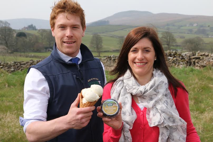 Out of the ordinary: Yorkshire Wensleydale & Ginger Cheesecake ice cream