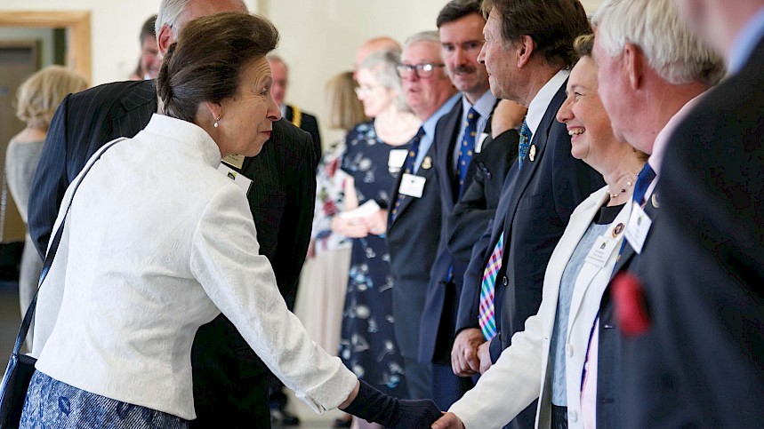 Princess Royal pays tribute to Three Counties Agricultural Society