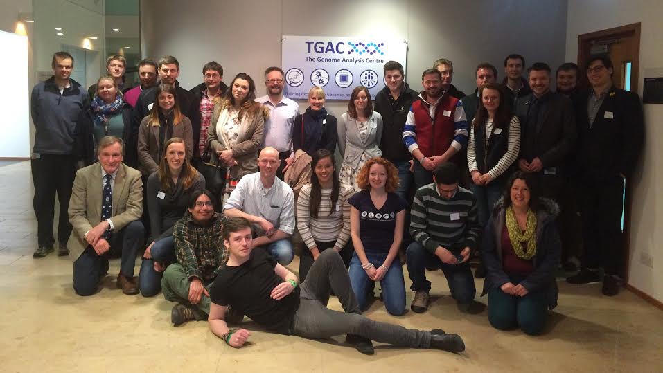 Young Innovators' Forum at an event at TGAC in March 2016