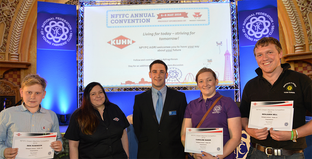 The Dream Machine competition was designed to encourage young farmers to design an innovative and imaginative new piece of farm machinery.