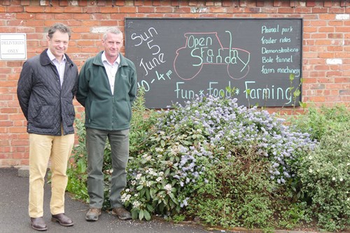 Lord Hamilton and Adrian Joynt