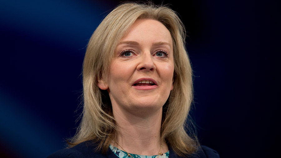 Environment Secretary Elizabeth Truss