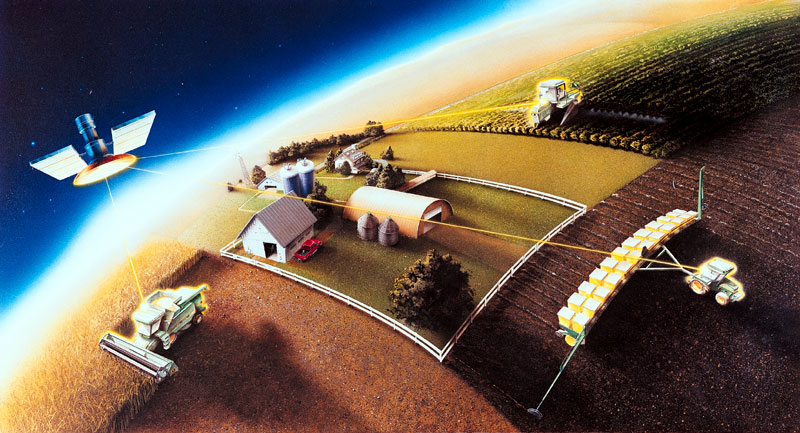 Improving farming with satellites (Picture: NASA)