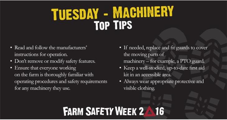 Top tips for machinery