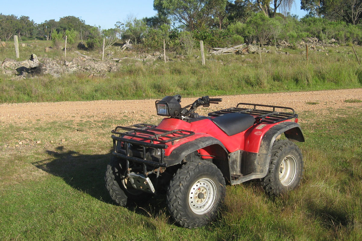 A young farmer who lost his foot in a quad bike accident speaks out