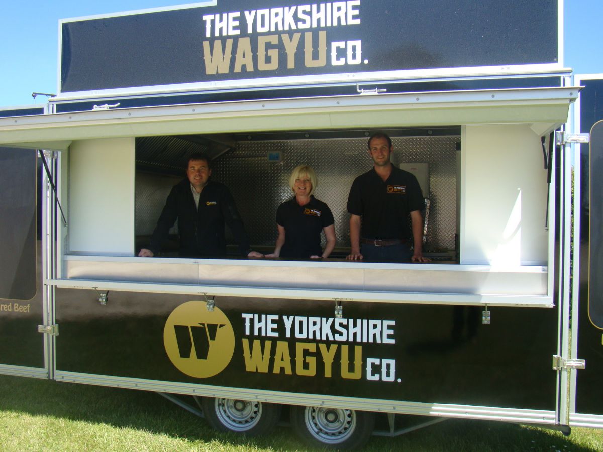 Jonathan Shepherd, Juli Shepherd and Jono Cooper in the Wow Wagon