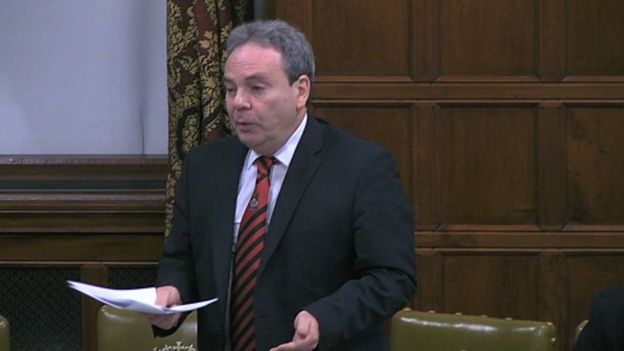 Labour MP for Wrexham Ian Lucas