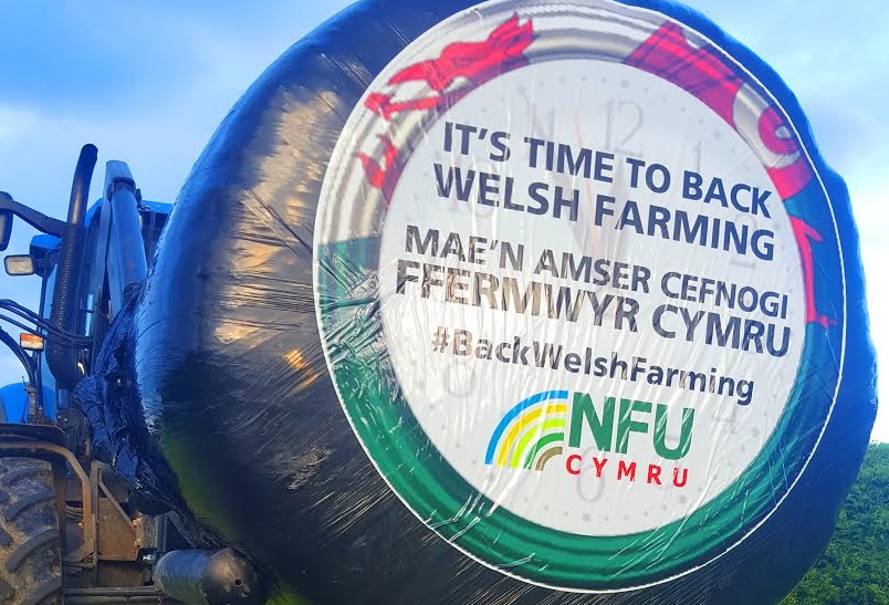 #BackWelshFarming big bale sticker