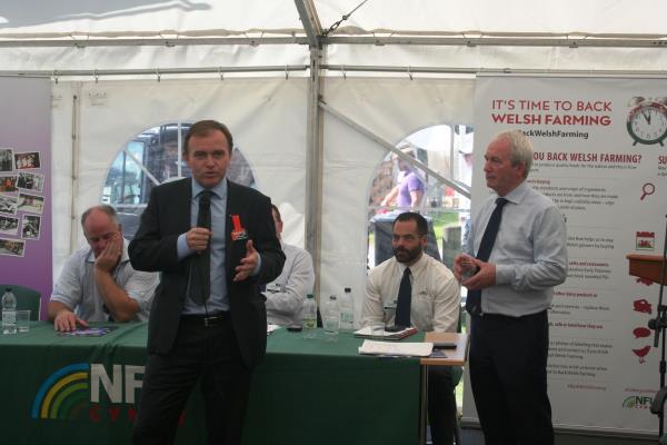 George Eustice at the Royal Welsh Show 2016
