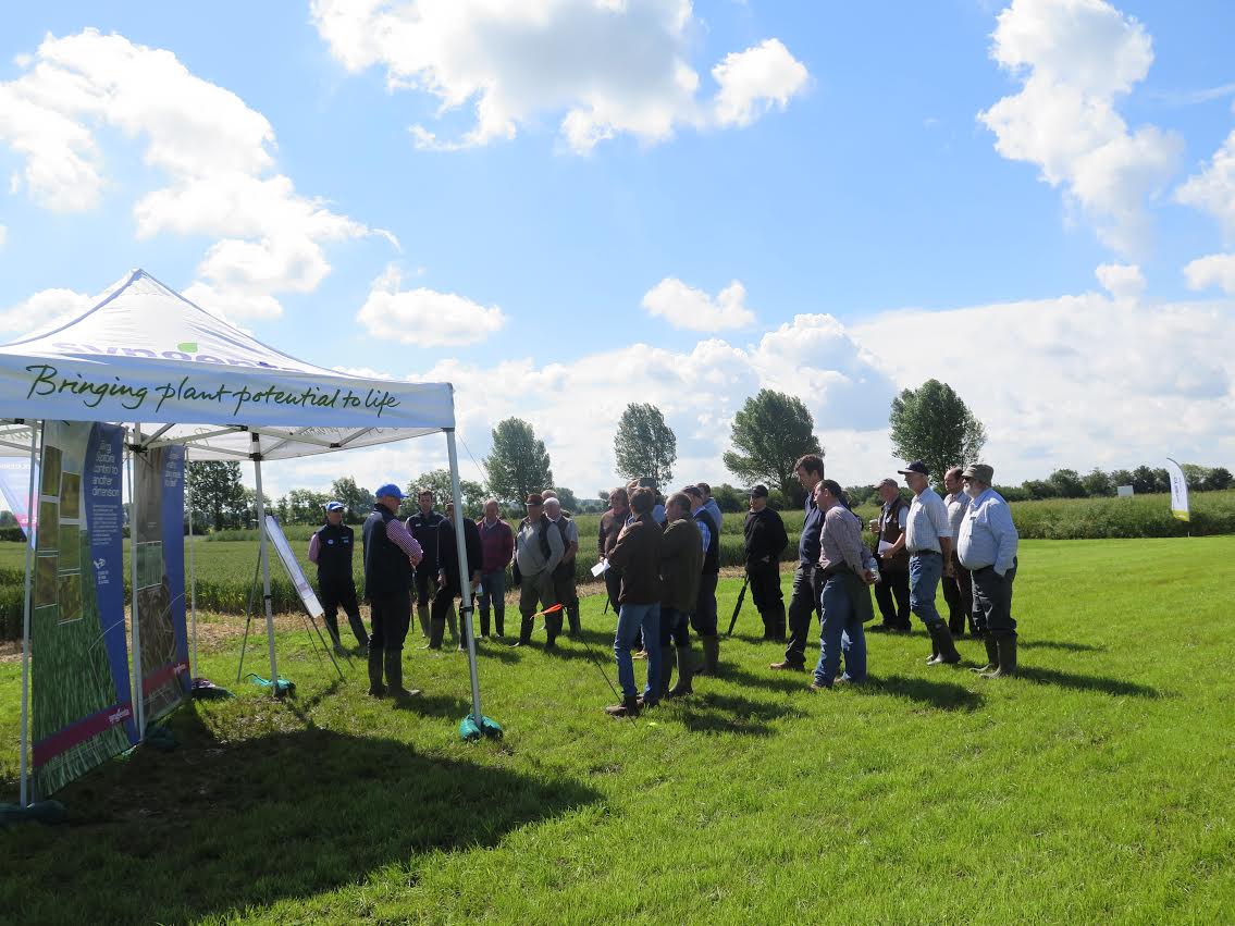 Newark open day - attendees hearing about Solatenol