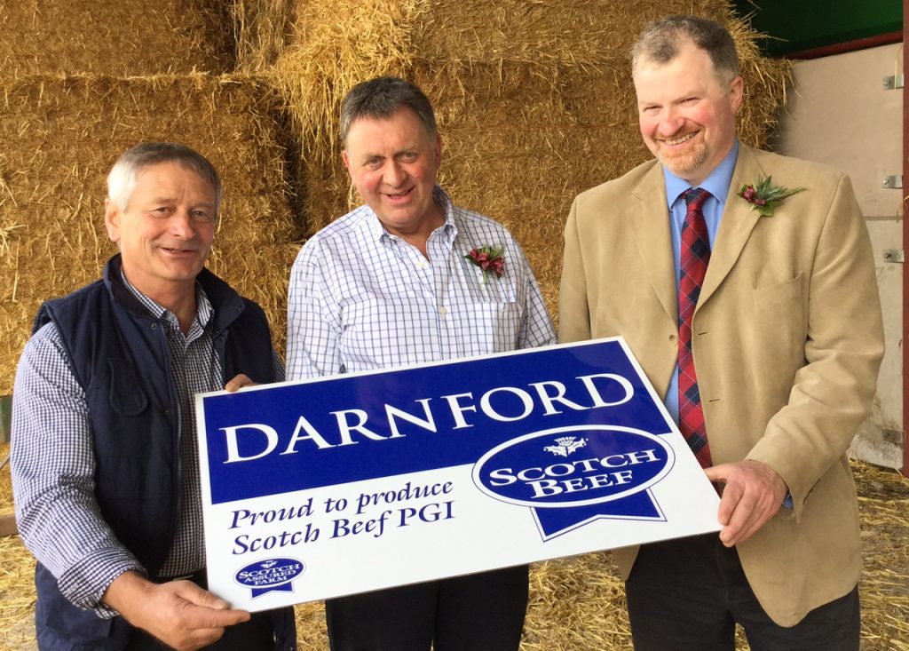 Watson family of Darnford, near Banchory - winner of Scotch Beef Farm of the year 2015
