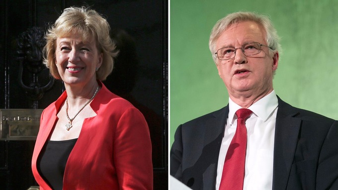 New Defra Secretary, Andrea Leadsom, and Secretary of State for Brexit, David Davis