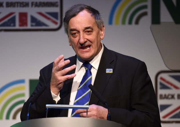 NFU President Meurig Raymond says British farming must remain 