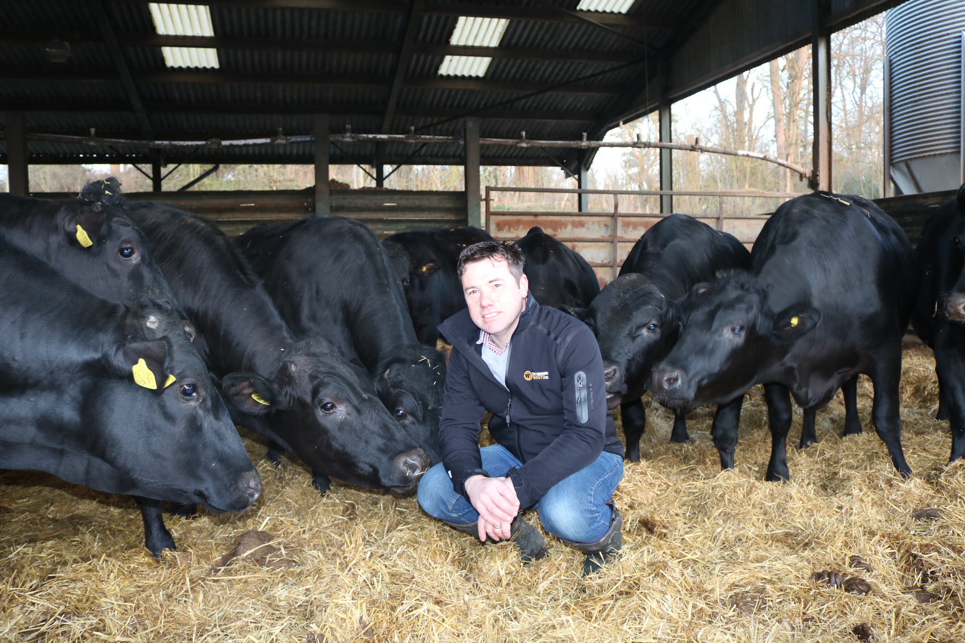 The Yorkshire Wagyu Company co-founder, Jonathan Shepherd