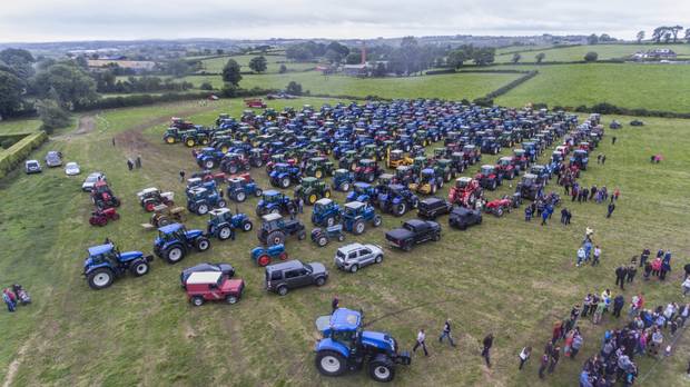 Massive charity tractor run gives Andrew Gill real hope