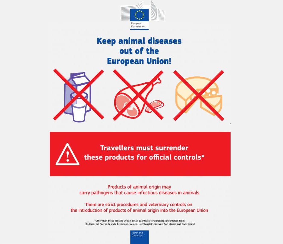European Union animal disease poster