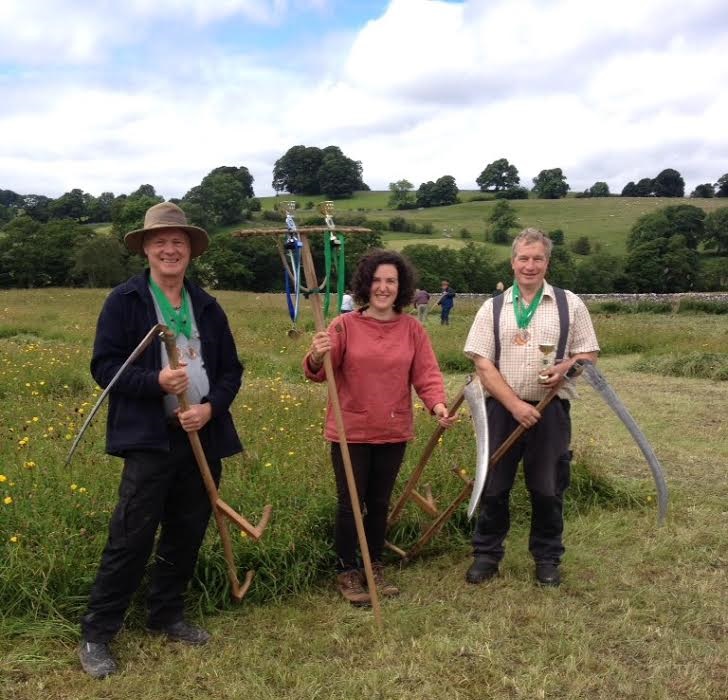 The art of hand-mowing was celebrated at the first Northern Scythe Competition