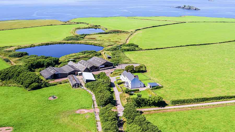 Broadmoor Farm, a dairy farm with 800 acres and a price tag of £6.2m