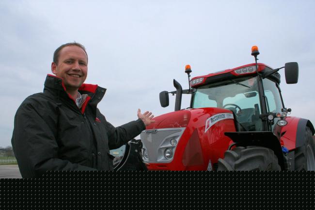 Mark Baker: "Come and try my McCormick CVT demonstrator."