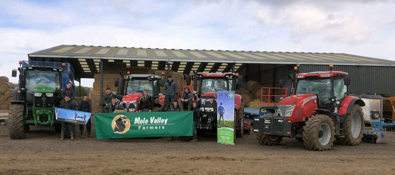 Several organisations supported the Grass to Maize fund raising effort.