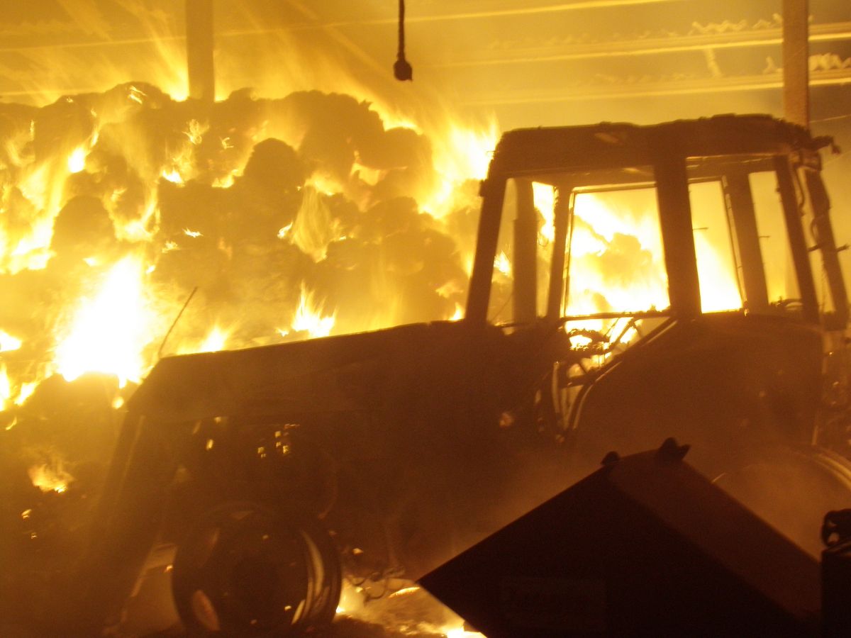 The fires across Somerset were a 'deliberate act of arson'
