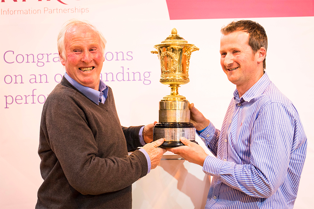 This is the first time the Bugler family partnership has entered the Gold Cup with its pedigree Holstein Bettiscombe herd made up of 570 cows and 700 followers.