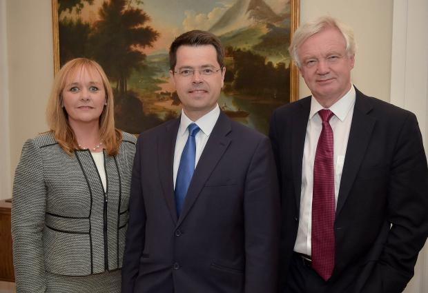 Minister for Rural Affairs Michelle McIlveen today met with NI Secretary James Brokenshire & Secretary of State for Exiting the EU, David Davis