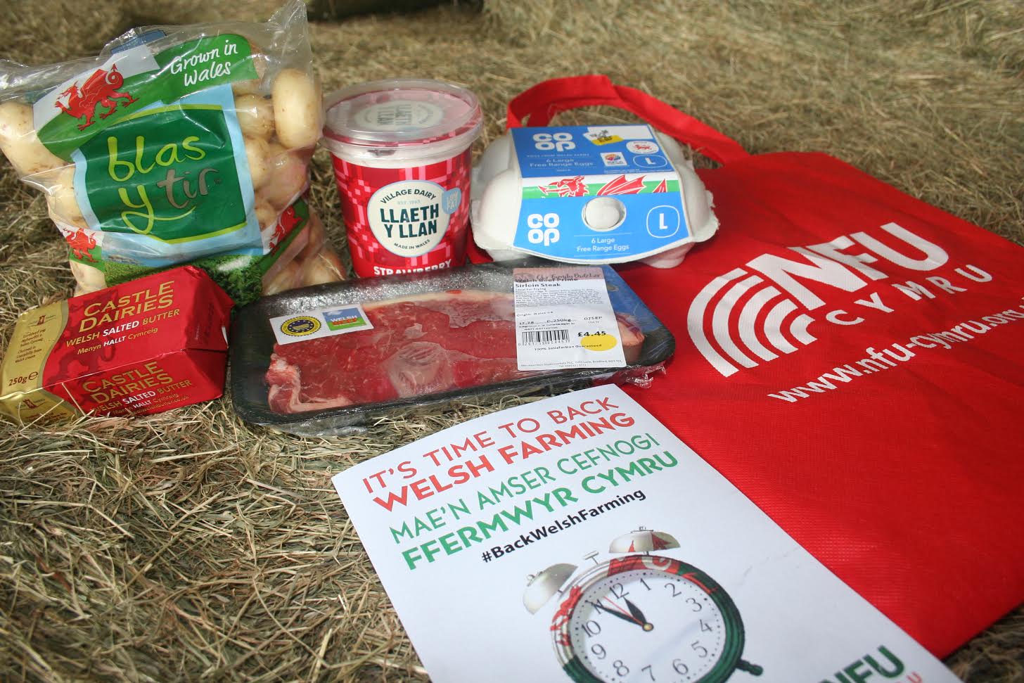 NFU Cymru says 'It's time to back Welsh farming' with the #Buy5 initiative