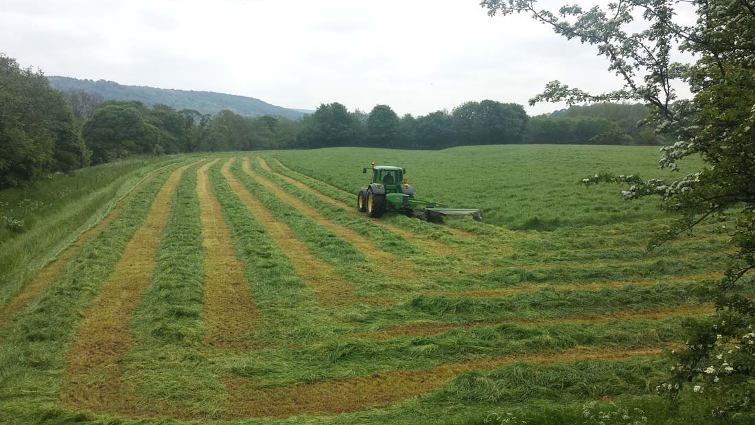 A dairy farm in Derbyshire has seen a 25% uplift in silage yields