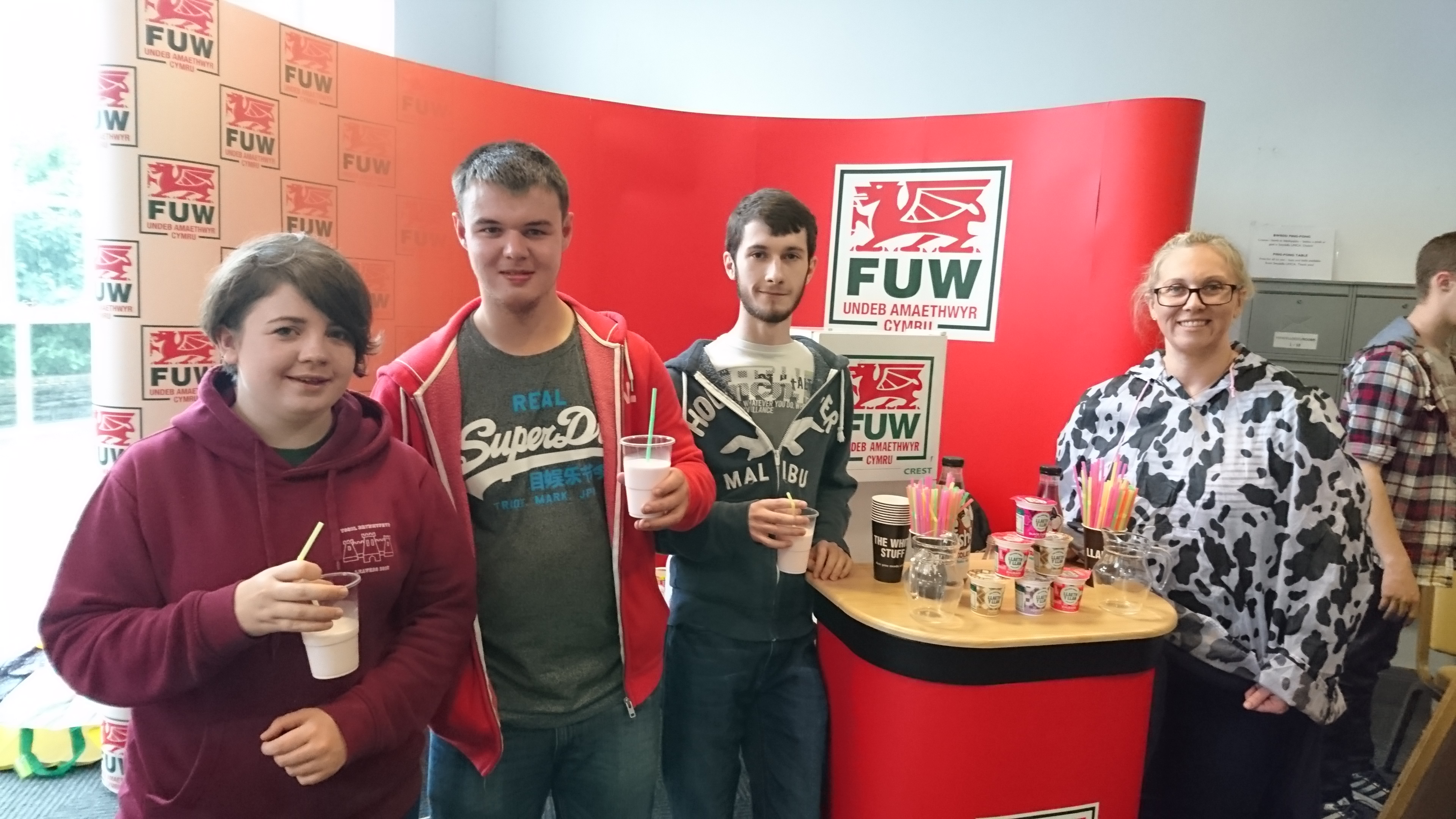 The union further encouraged freshers to make sure they buy Welsh milk and dairy products