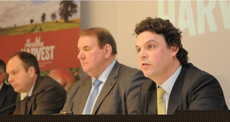Nick von Westenholz (pictured far right) is the NFU's Brexit Director