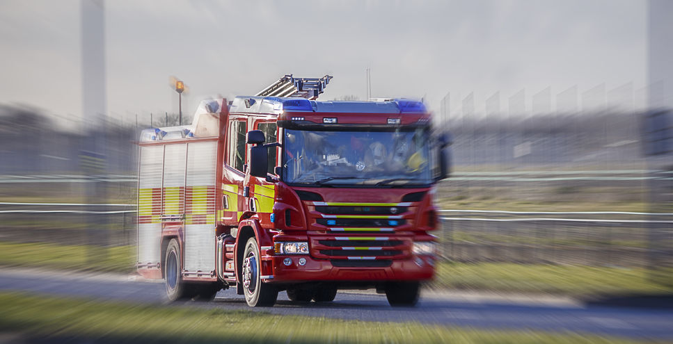 Over 1,000 bales of straw were destroyed in an arson attack