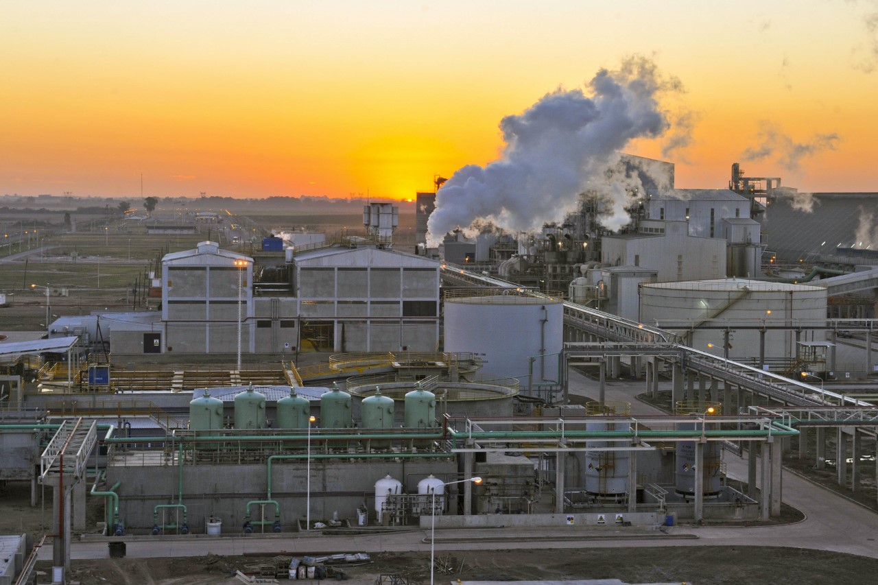 Soya crushing facility in Argentina