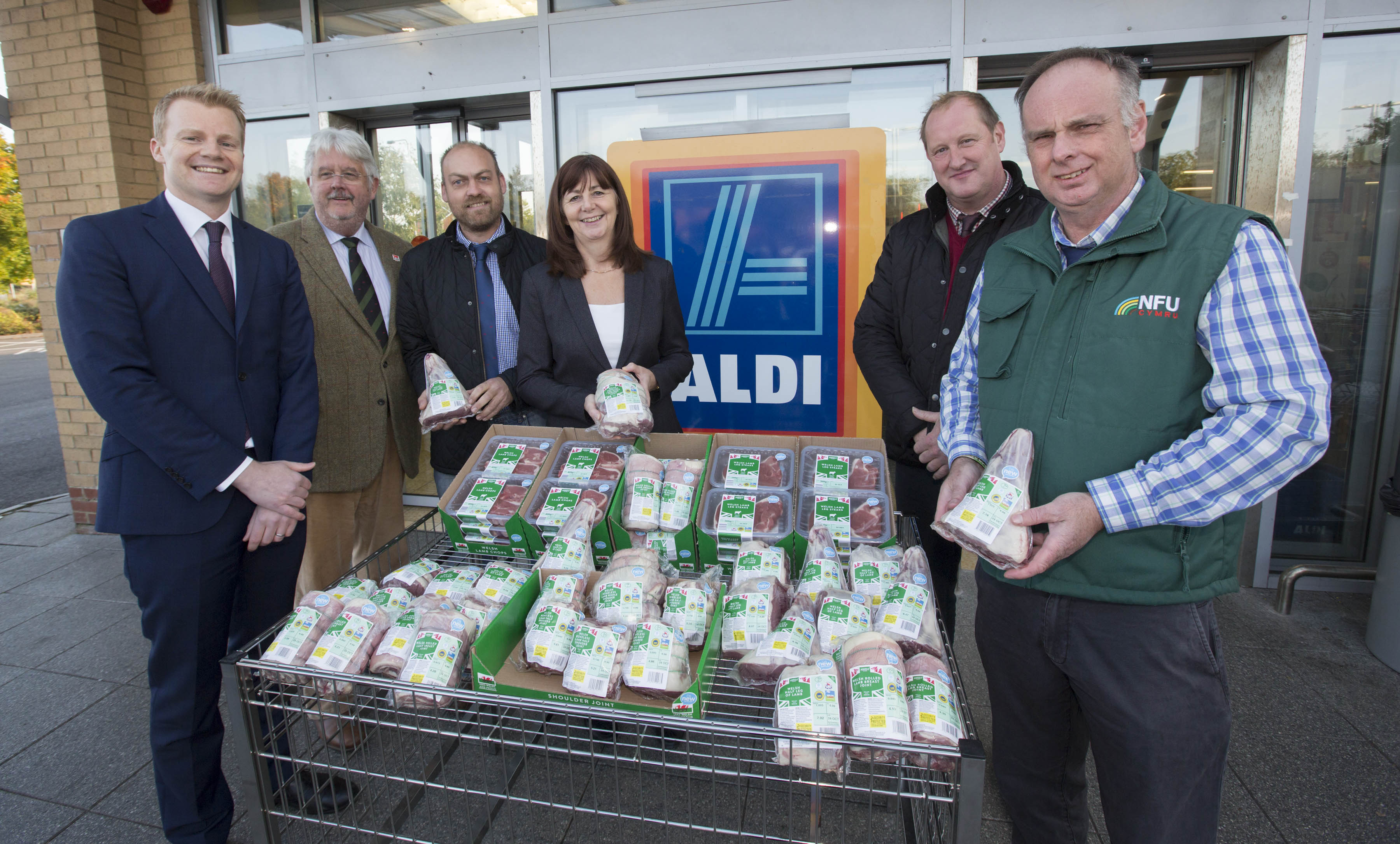 The Welsh farming union welcomes Aldi announcement, but 'more commitment is needed'