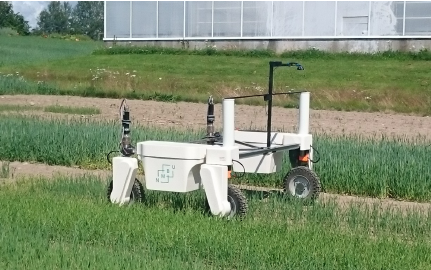 The new mobile robot will support agri-tech experiments in the field