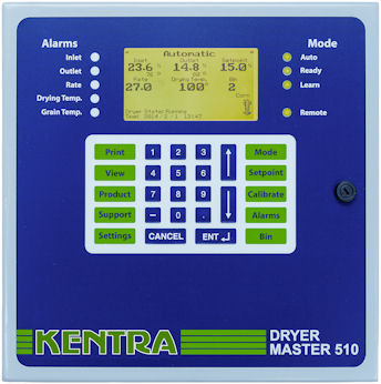 The Dryer Master DM510 control panel for systems retro-fitted to existing dryers.