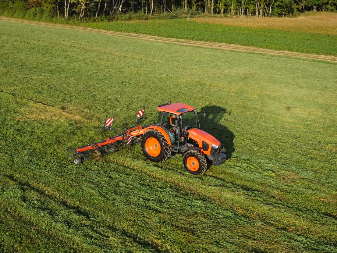 Kubota has been able to launch the new M5001 Series that will make significant improvements