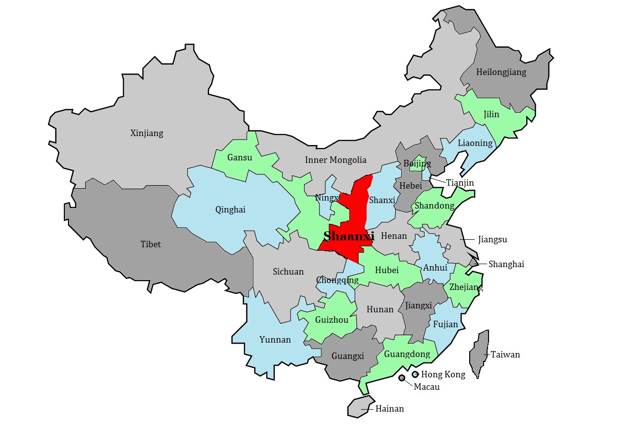 Miss McIlveen will be visiting the Shaanxi Province