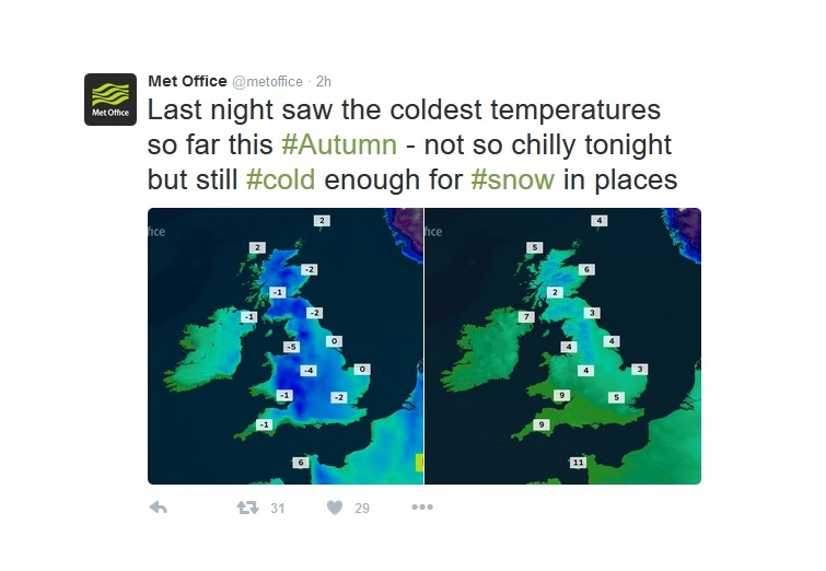 Twitter @MetOffice