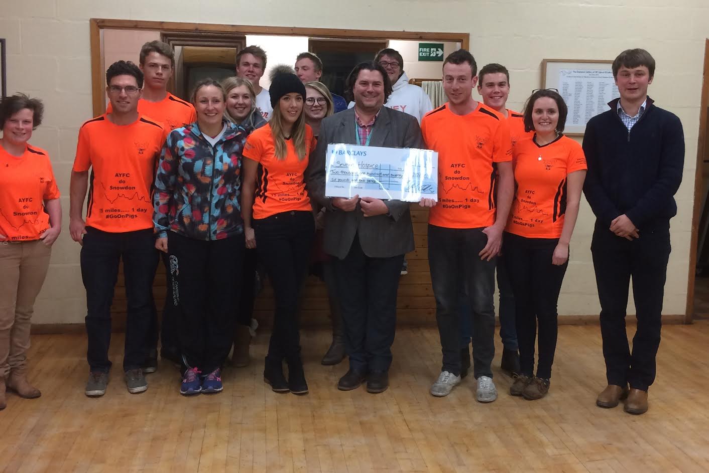 Their efforts crowned them National Federation of Young Farmers ‘Club of the Month’ this November