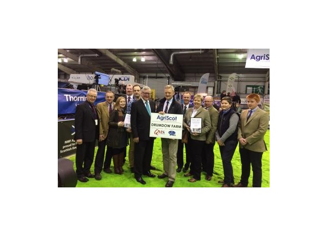 Drumdow farm, near Stranraer, run by Robert Parker and his wife Eileen, was announced as the overall winner