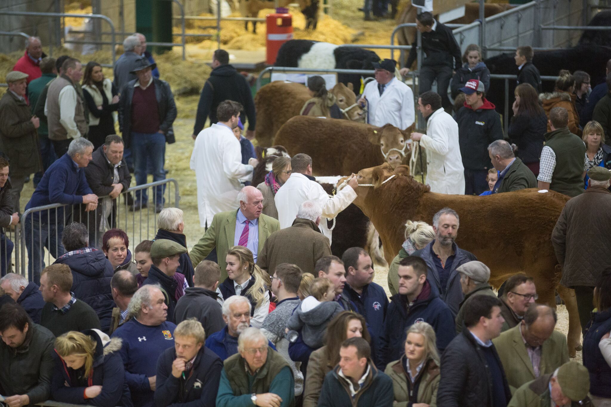 More than 5,000 people poured through the gates over the weekend
