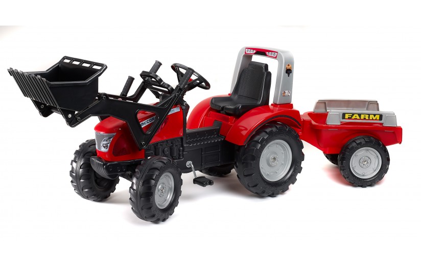 The McCormick X7.680 Pro Drive - a new pedal tractor from McCormick dealers.