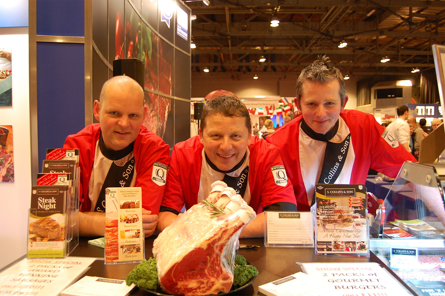 S Collins & Son won the title of 'Scottish Butcher’s Shop of the Year' at the annual event held this month